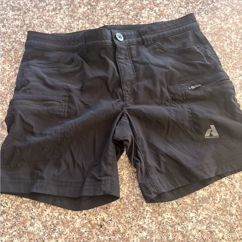 Eddie Bauer Black Women's Active Hybrid Shorts